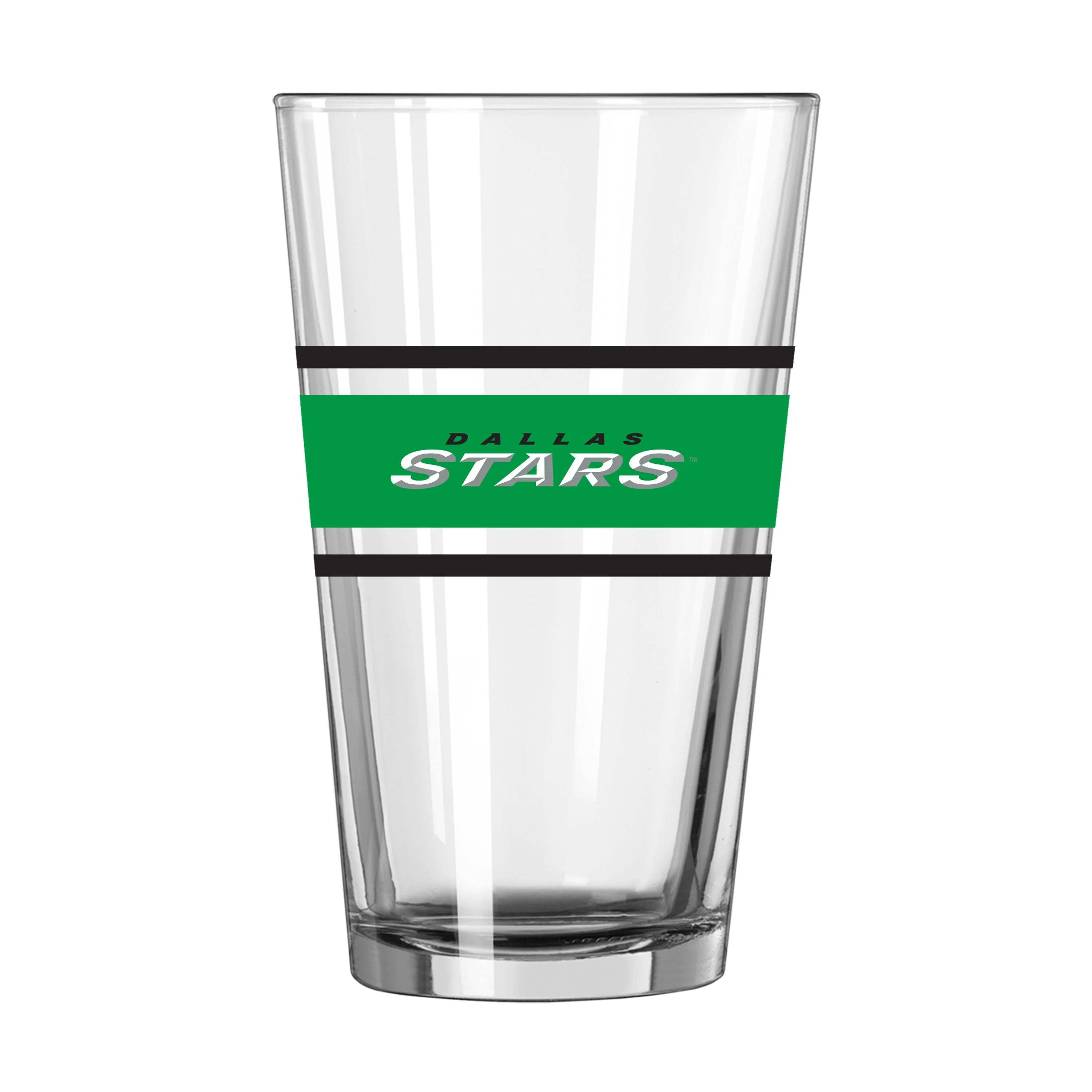 Dallas Stars 16oz Stripe Pint Glass - Image 2