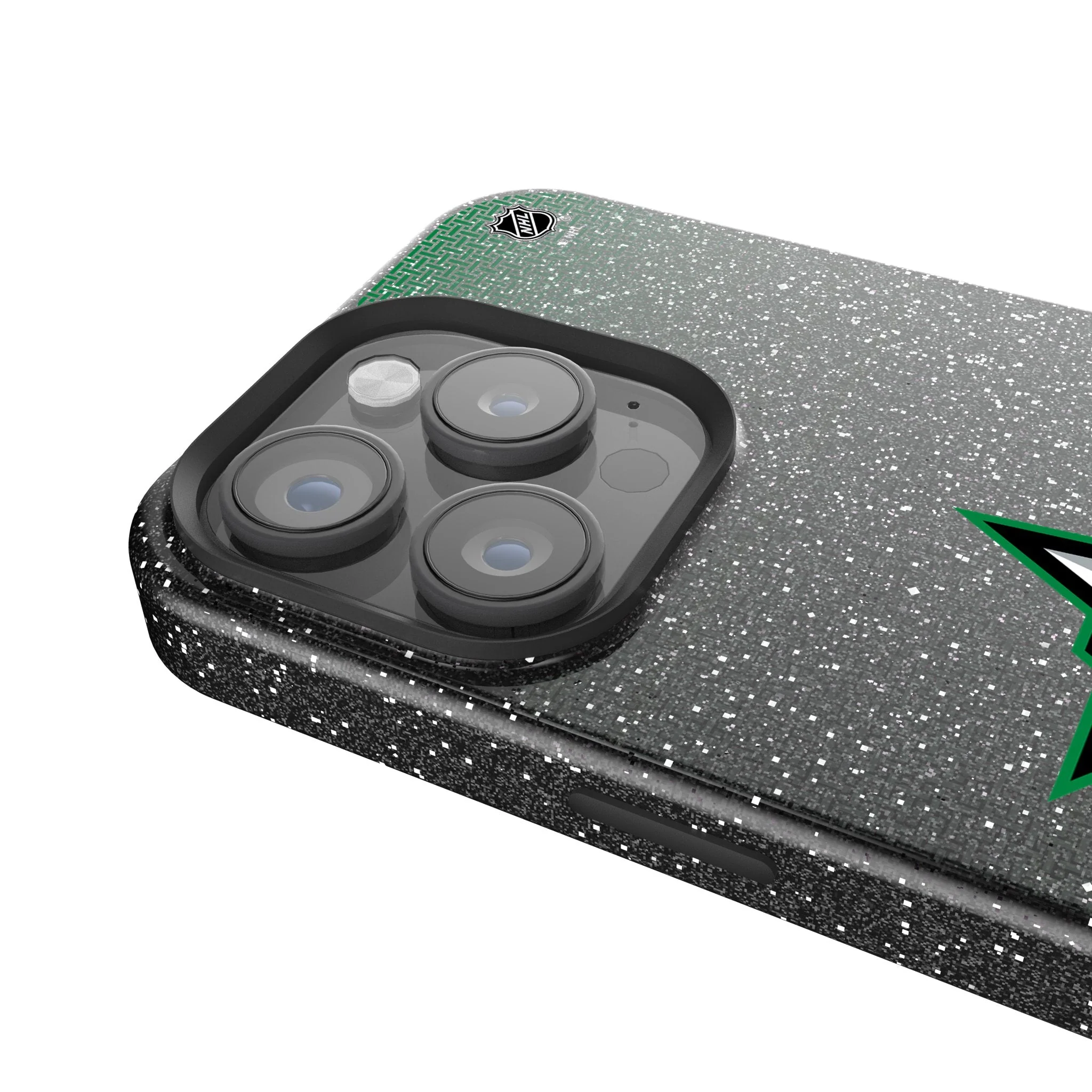 Dallas Stars Linen Bling Phone Case for Apple iPhone - Image 4