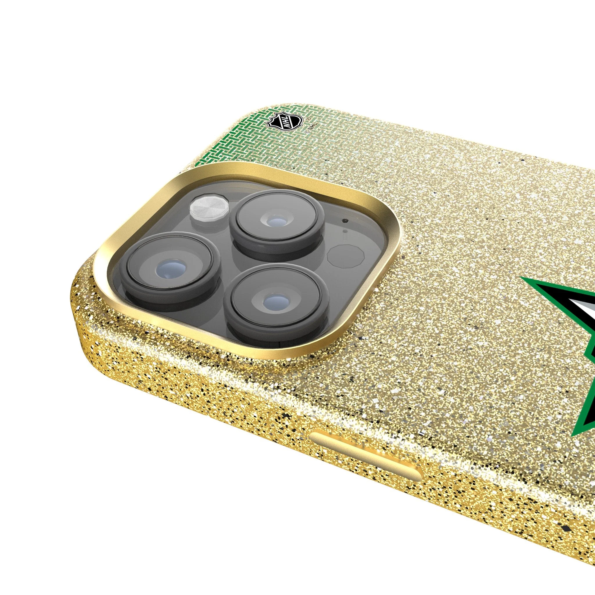 Dallas Stars Linen Bling Phone Case for Apple iPhone - Image 4