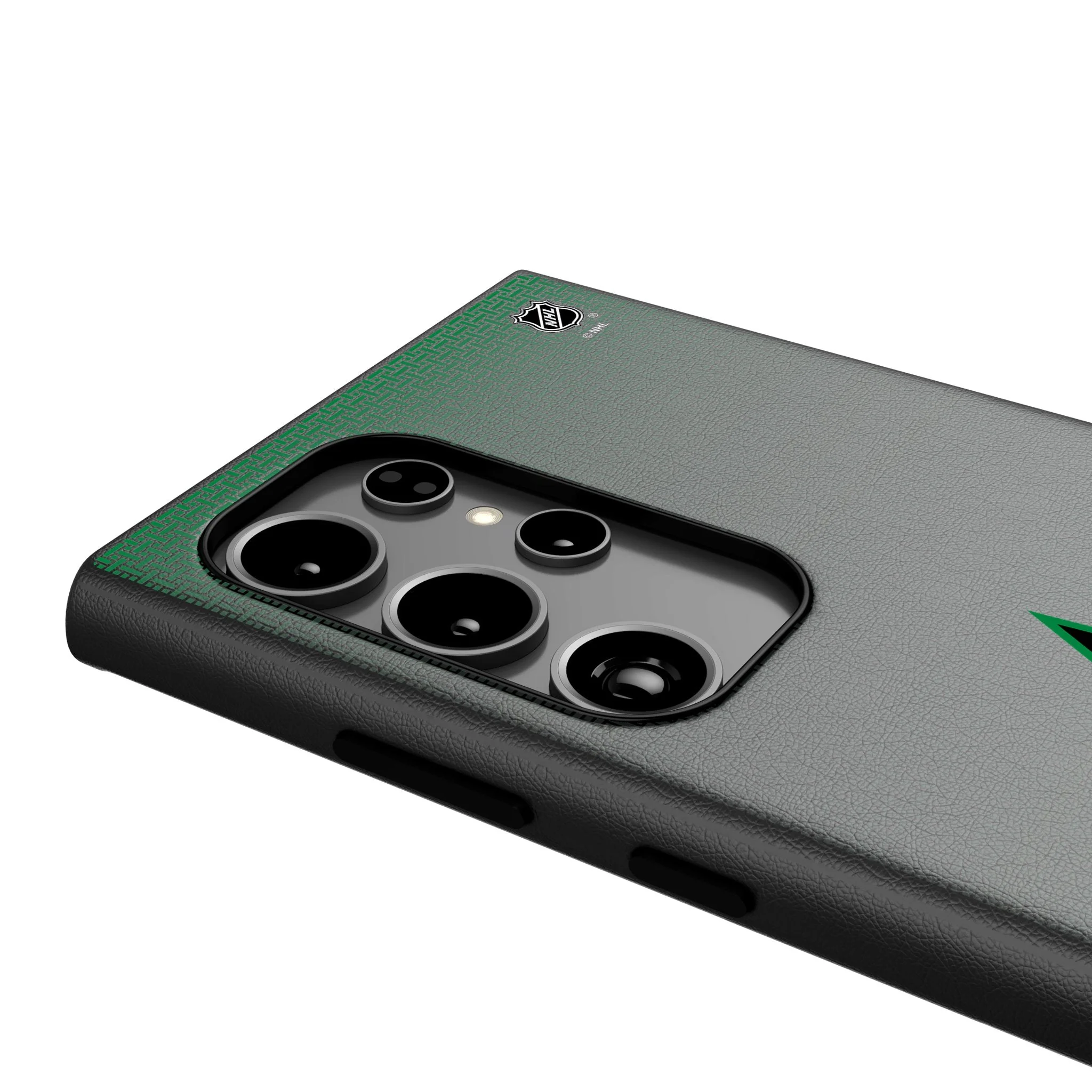 Dallas Stars Linen MagSafe Compatible Phone Case for Samsung Galaxy - Image 4