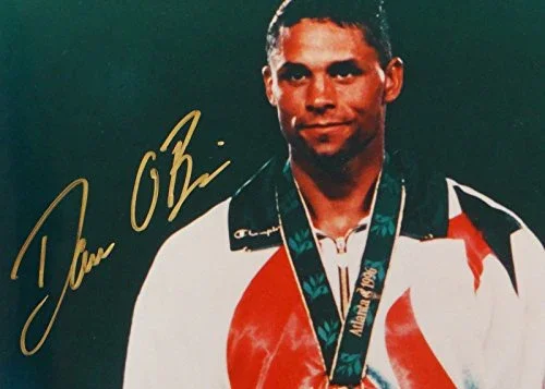 Dan O'Brien Autographed 8x10 With Metal Photo- TriStar Authenticated - Image 2