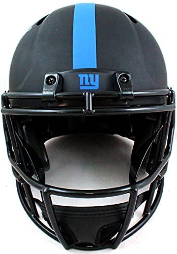 Daniel Jones Autographed F/S NY Giants Authentic Eclipse Helmet- Beckett W - Image 4