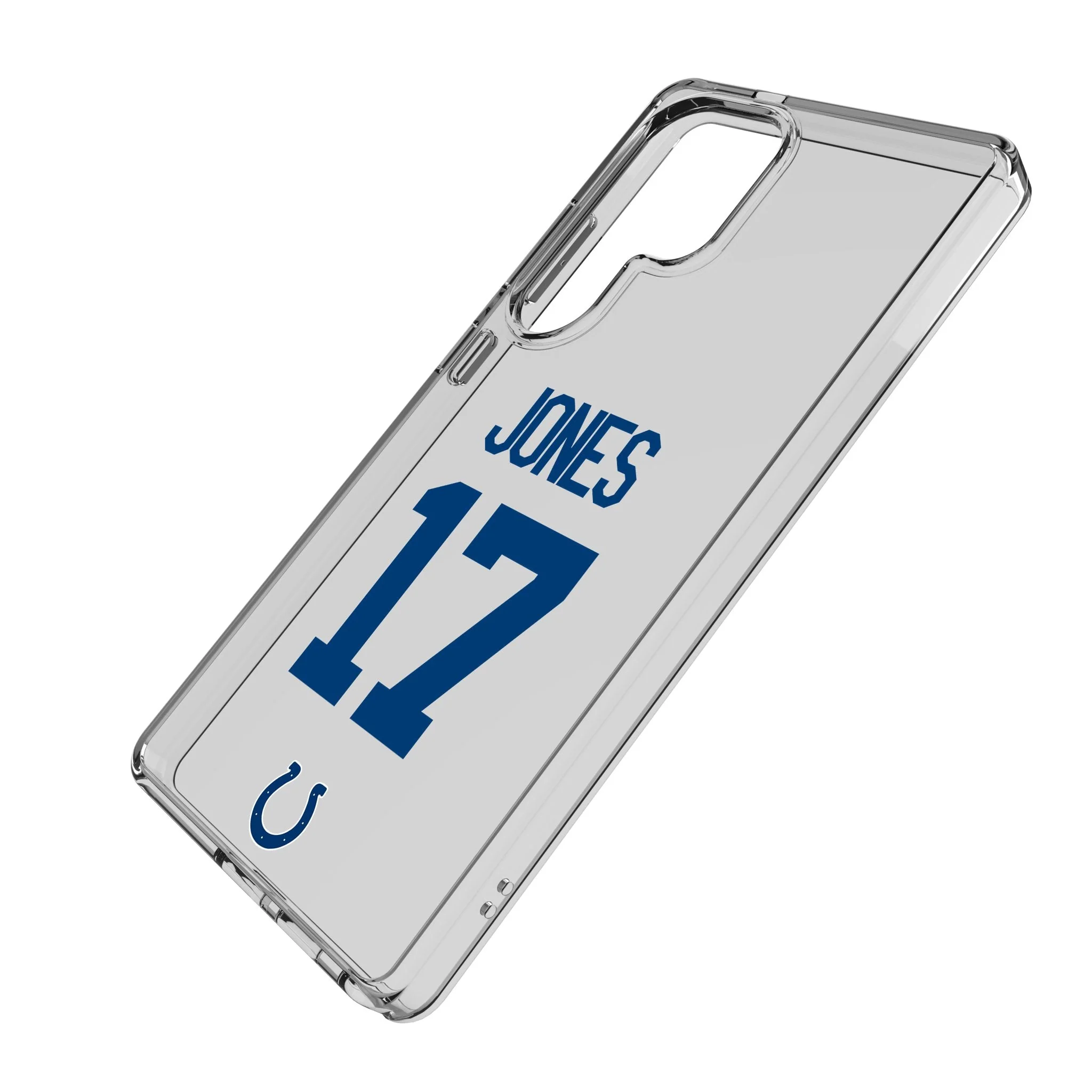 Daniel Jones Indianapolis Colts 17 Game Tactic Clear Phone Case for Samsung Galaxy - Image 2