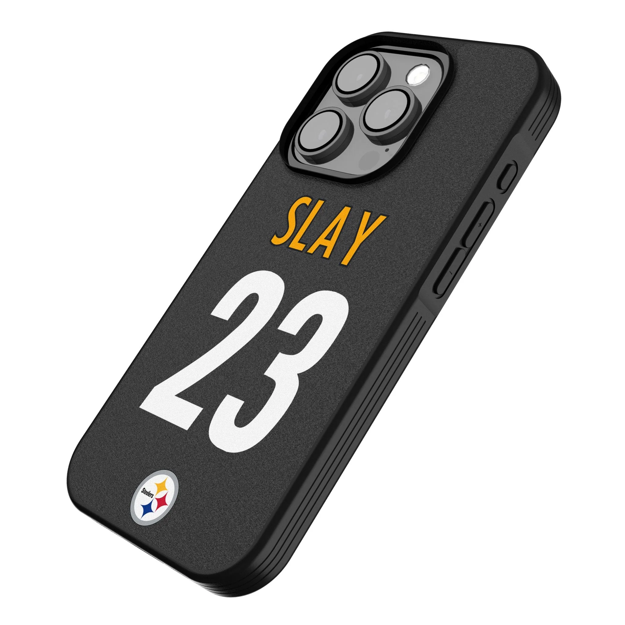 Darius Slay Pittsburgh Steelers 23 Game Tactic Bump Phone Case for Apple iPhone - Image 2