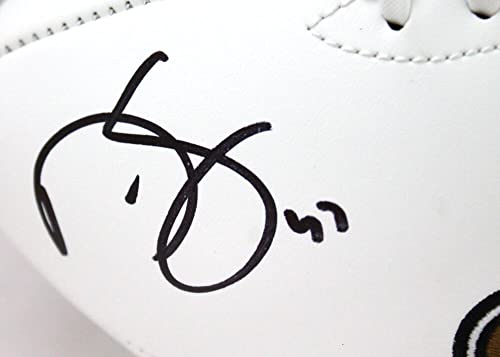 Darren Sproles Autographed New Orleans Logo Football-Beckett W Hologram Black - Image 3
