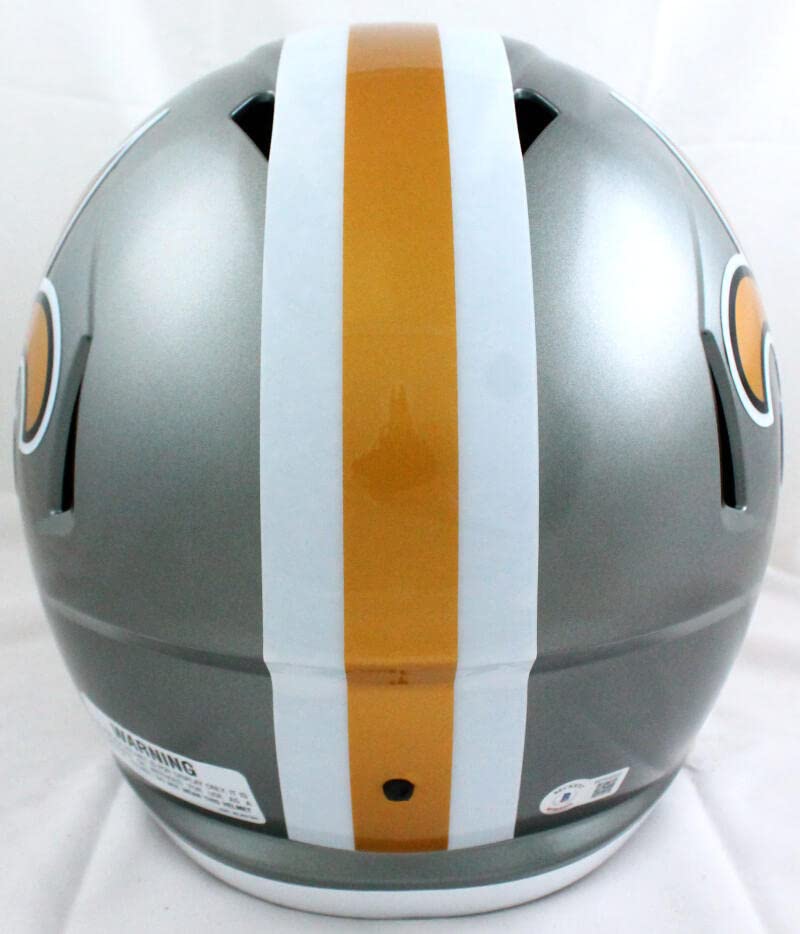 Darren Sproles Autographed New Orleans Saints F/S Flash Speed Helmet-Beckett W Hologram Black - Image 5