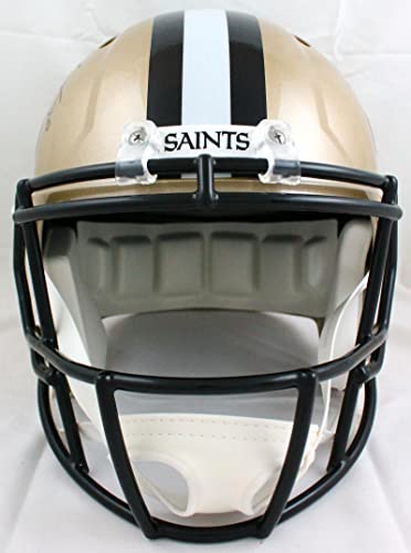 Darren Sproles Autographed New Orleans Saints F/S Speed Helmet-Beckett W Hologram Black - Image 6