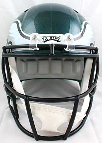 Darren Sproles Autographed Philadelphia Eagles F/S Speed Helmet w/SB Champs-Beckett W Hologram Silver - Image 6