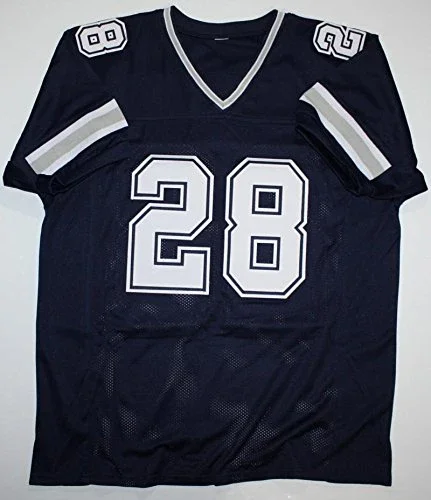 Darren Woodson Autographed Blue Dbl Stitch Pro Style Jersey 2- JSA Witness Authenticated - Image 2