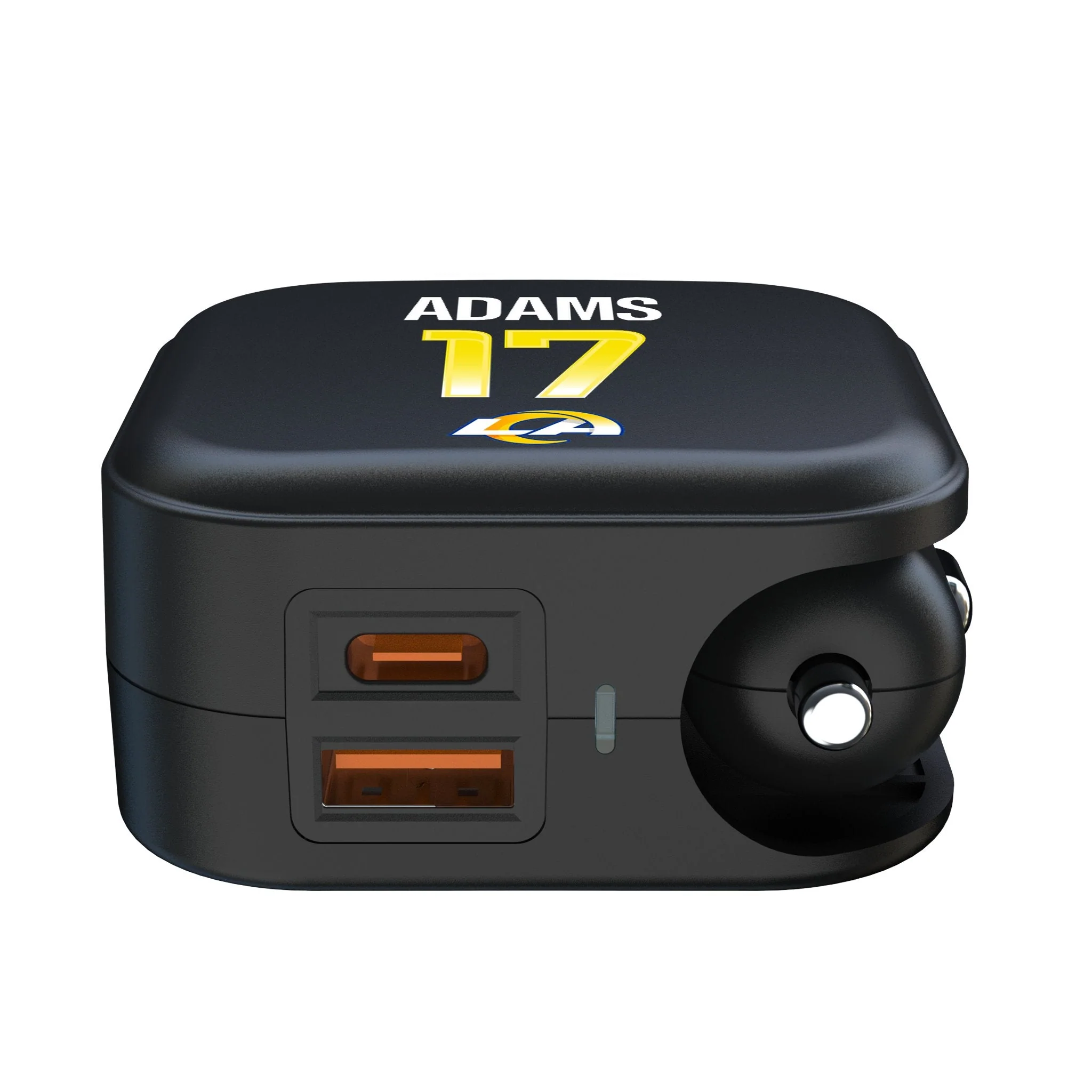 Davante Adams Los Angeles Rams 17 Game Tactic 2 in 1 USB A/C Charger - Image 2