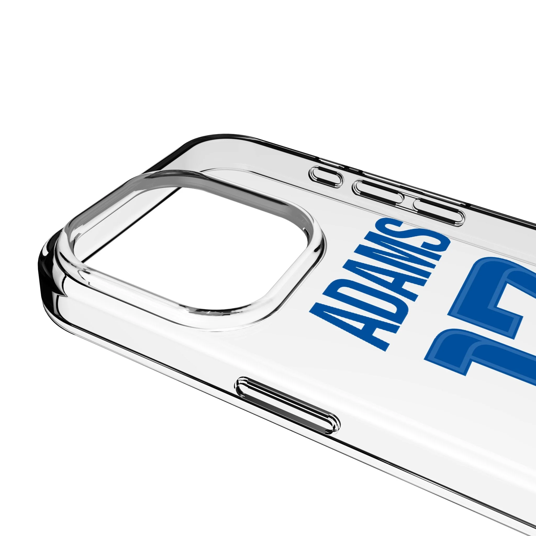 Davante Adams Los Angeles Rams 17 Game Tactic Clear Phone Case for Apple iPhone - Image 3