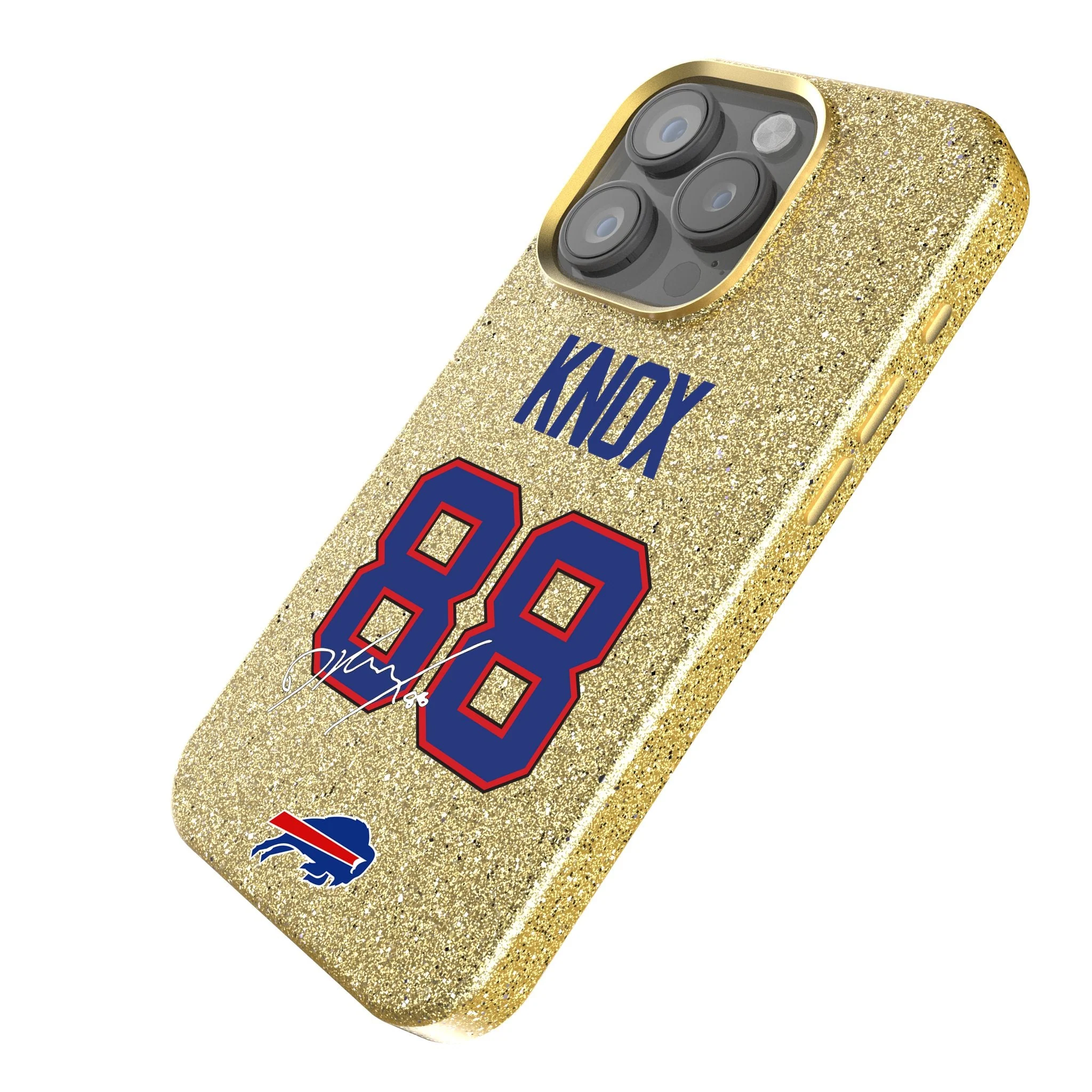 Dawson Knox Buffalo Bills 88 Ready Bling Phone Case - Image 2