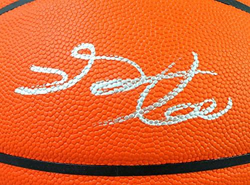 De'Aaron Fox Autographed Official NBA Spalding Basketball- Beckett W Hologram Silver - Image 3