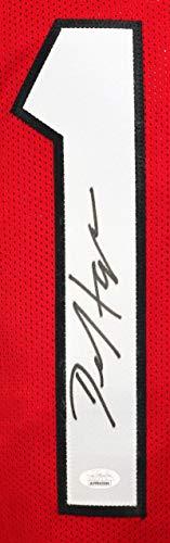 DeAndre Hopkins Autographed Red Pro Style Jersey - JSA W 1 - Image 2