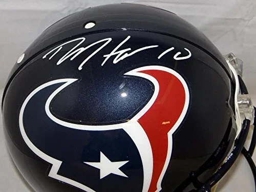 DeAndre Hopkins Autographed White Houston Texans F/S ProLine Helmet- JSA W Auth - Image 2