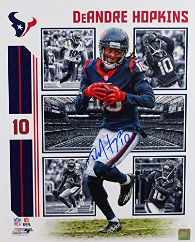 DeAndre Hopkins Signed Houston Texans 16x20 Collage PF Photo - JSA W Auth *Blue - Image 3