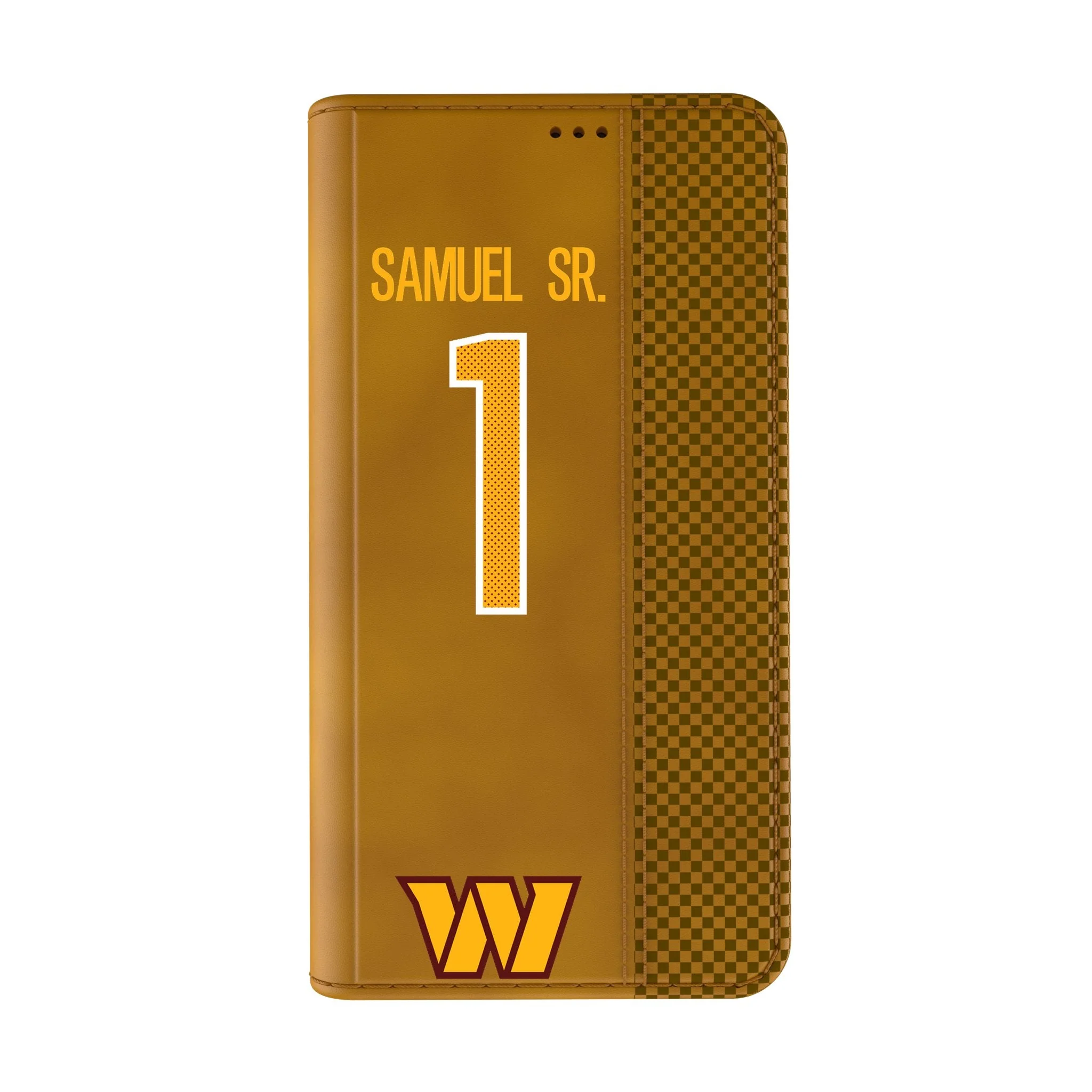Deebo Samuel Sr. Washington Commanders 1 Game Tactic Folio Phone Case for Apple iPhone - Image 2