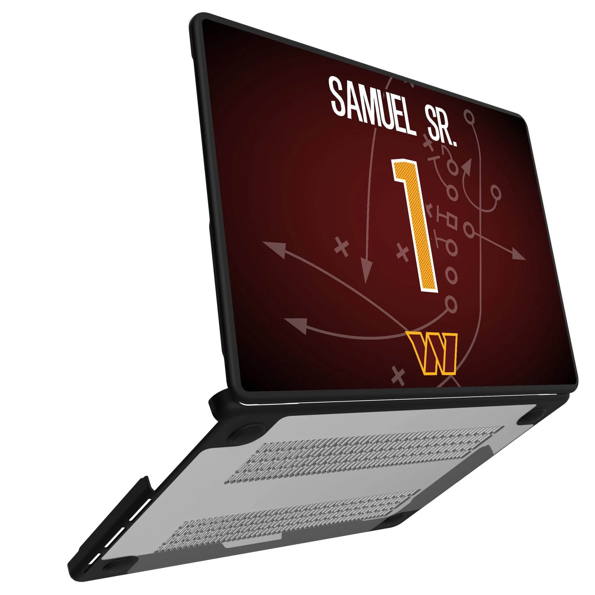 Deebo Samuel Sr. Washington Commanders 1 Game Tactic Laptop Case for Apple MacBook - Image 2