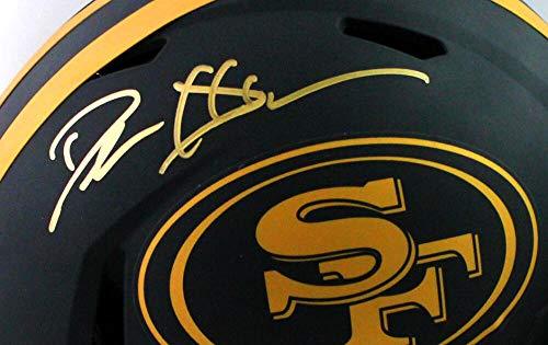 Deion Sanders Autographed San Francisco 49ers F/S Eclipse Authentic Helmet - Beckett W Gold - Image 5