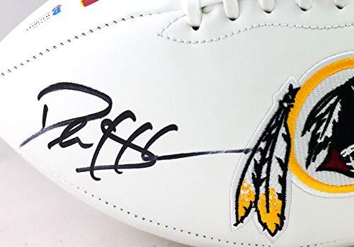 Deion Sanders Autographed Washington Logo Football- Beckett W - Image 3