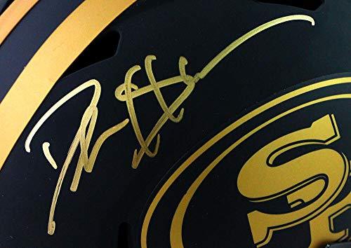 Deion Sanders Signed San Francisco 49ers F/S Eclipse Helmet- Beckett W Gold - Image 5
