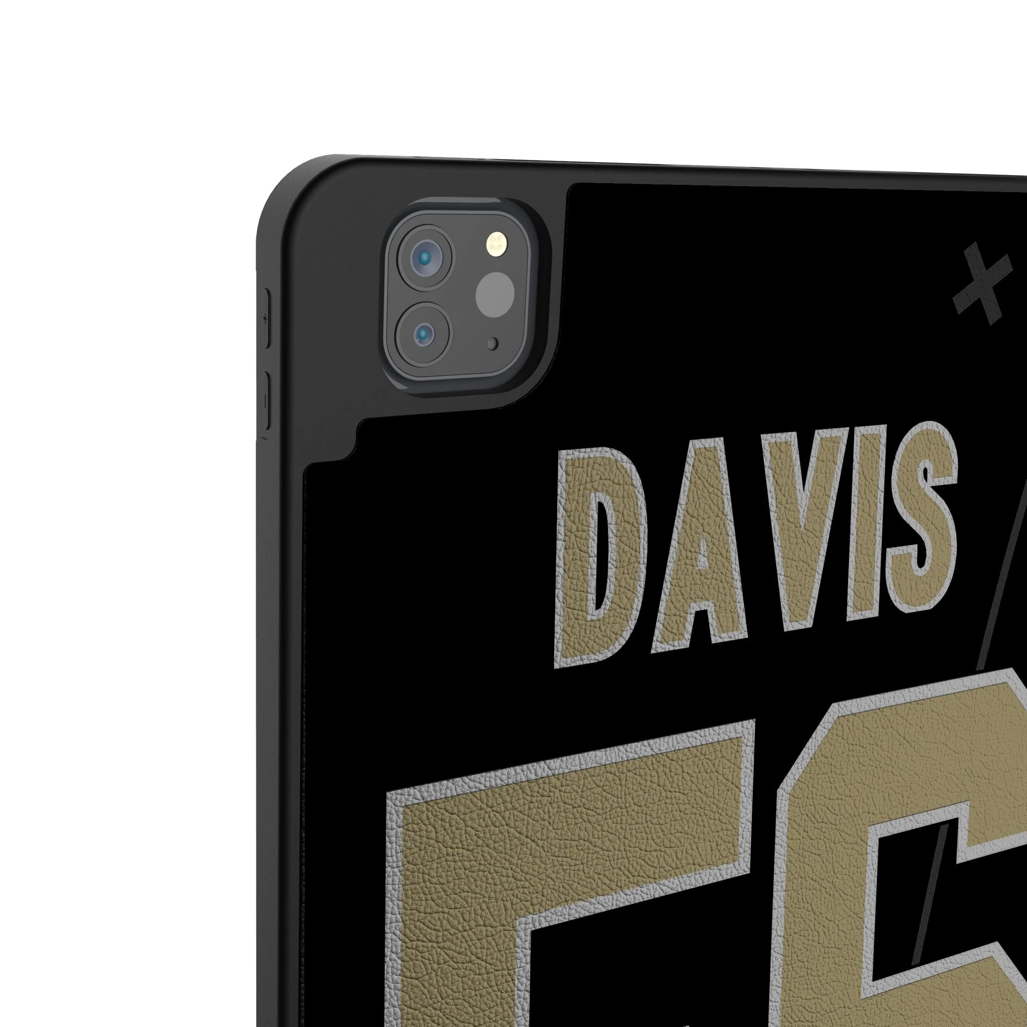 Demario Davis New Orleans Saints 56 Ready Tablet Case for Apple iPad - Image 3