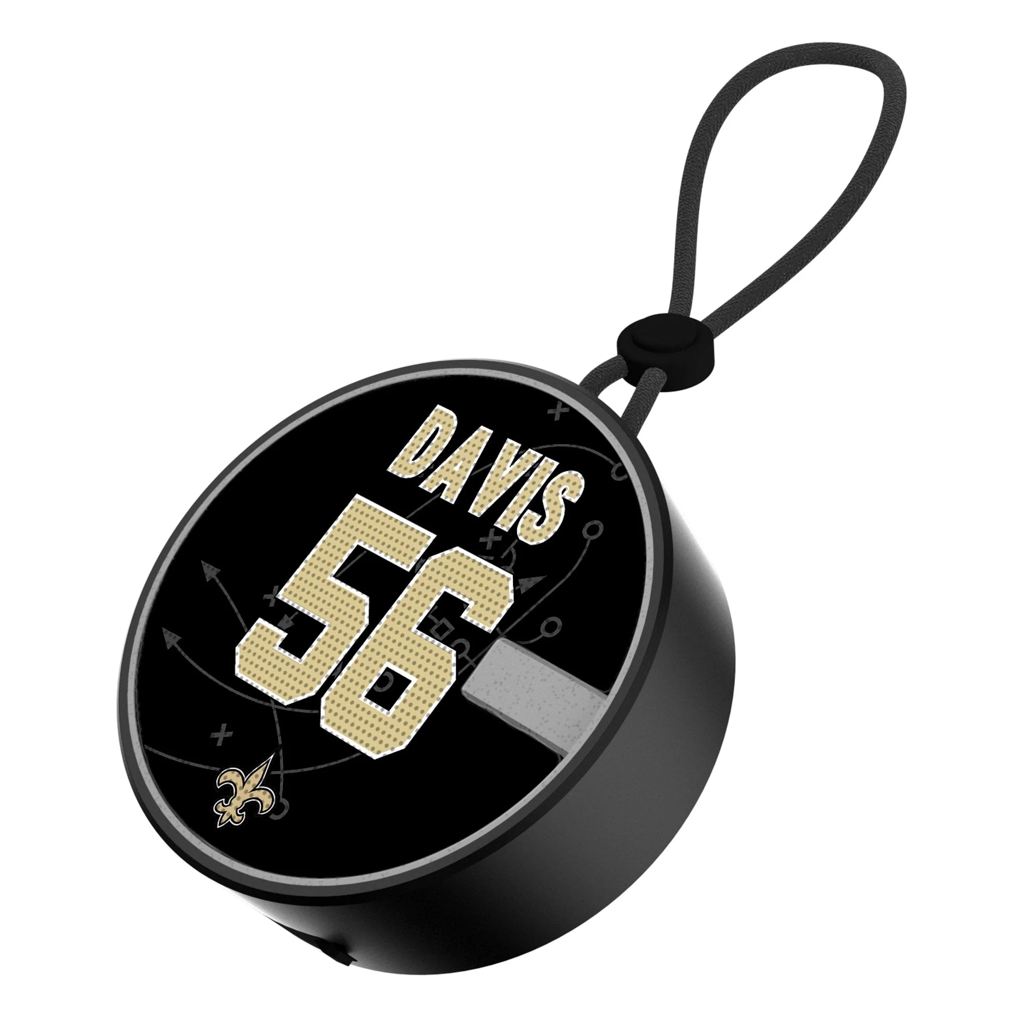 Demario Davis New Orleans Saints 56 Ready Waterproof Speaker