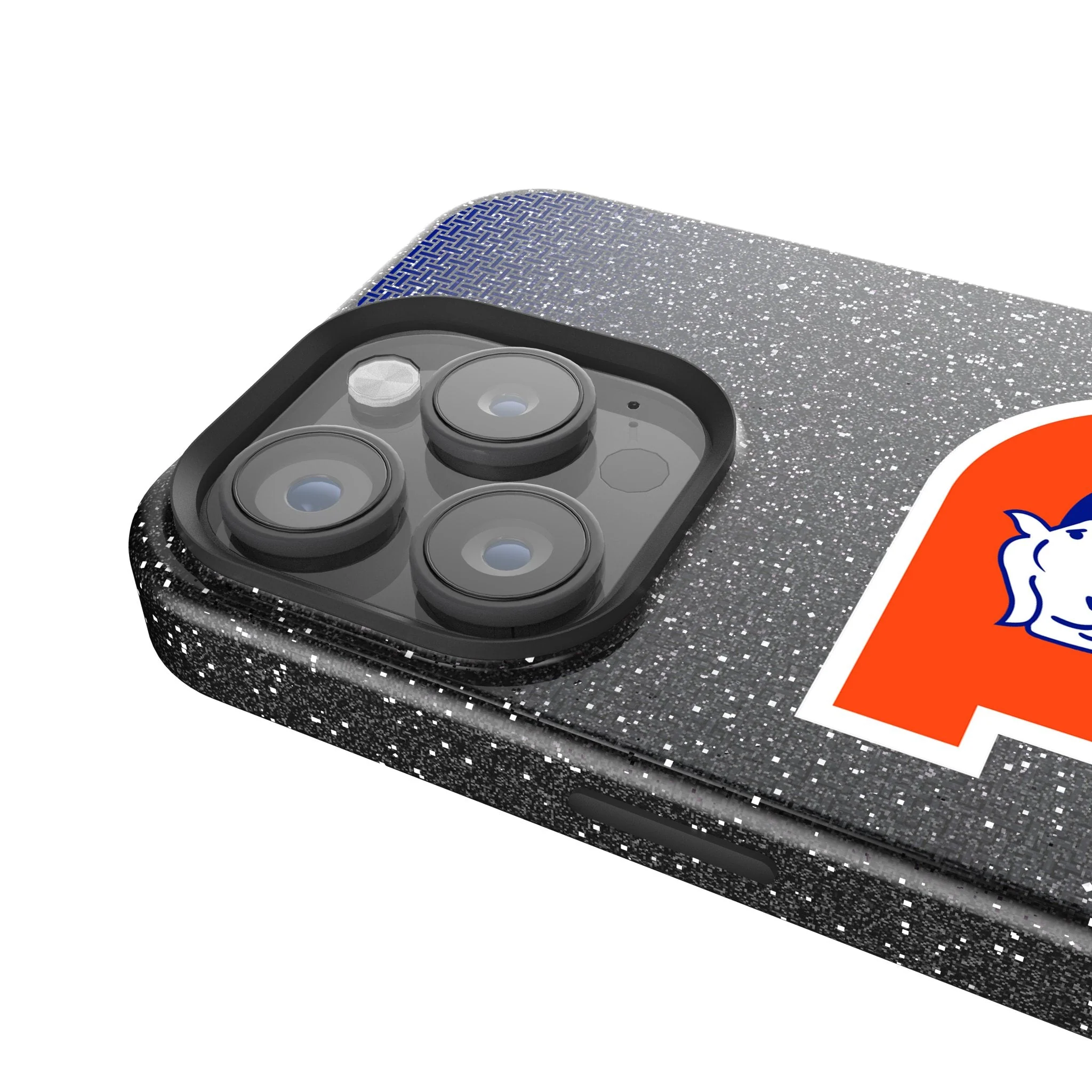 Denver Broncos 1993-1996 Historic Collection Linen Bling Phone Case for Apple iPhone - Image 4