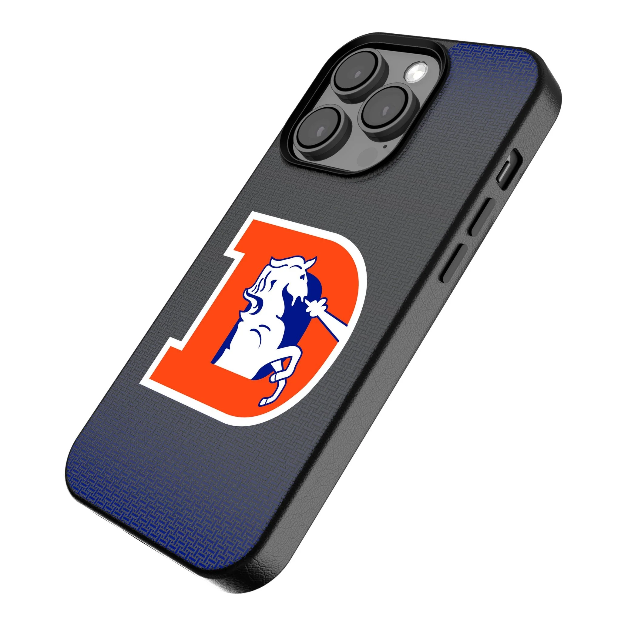 Denver Broncos 1993-1996 Historic Collection Linen MagSafe Compatible Phone Case for Apple iPhone - Image 2