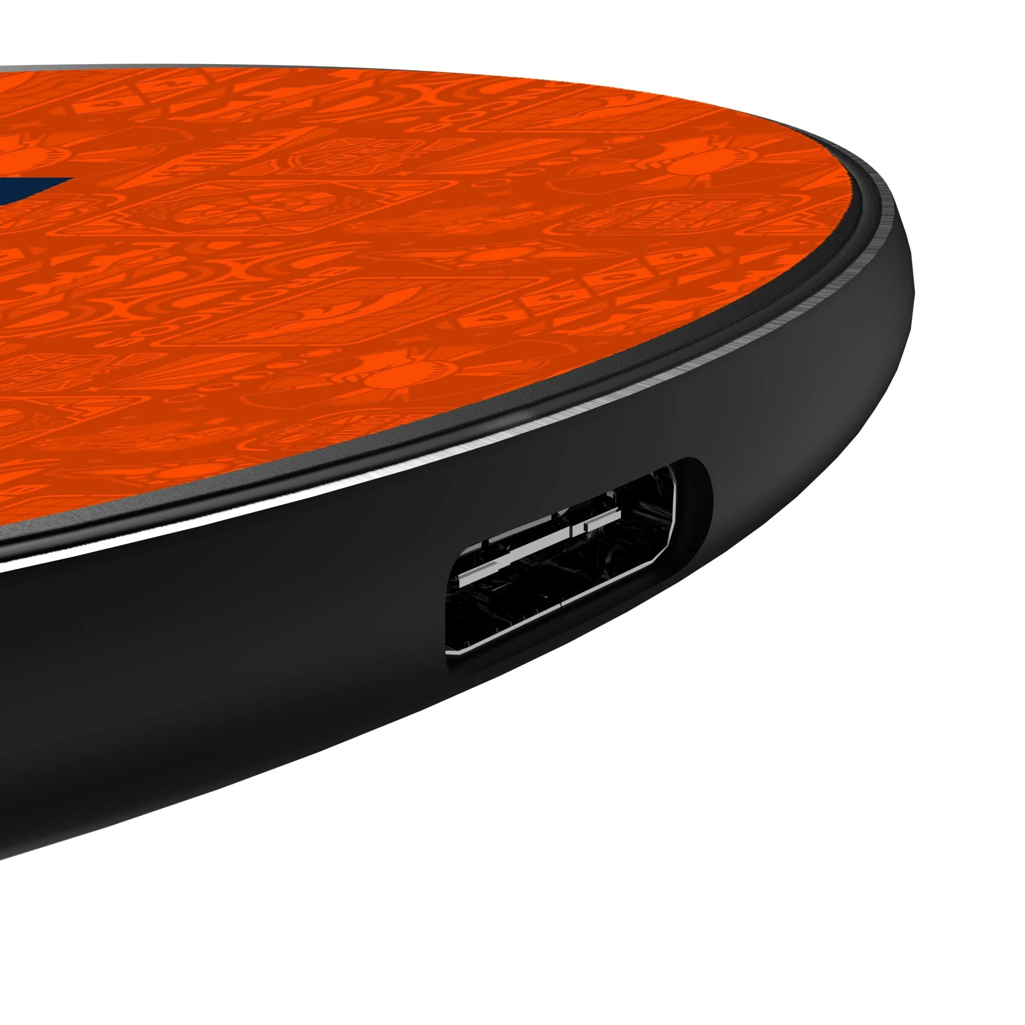 Denver Broncos 2024 Illustrated Limited Edition 15-Watt Wireless Charger - Image 3