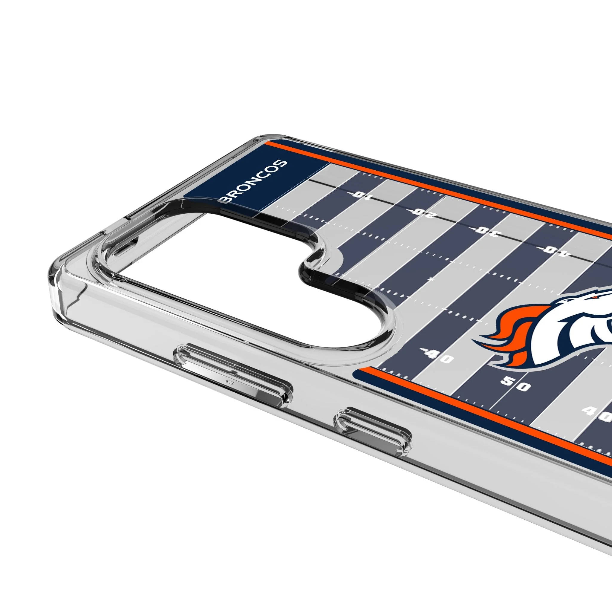 Denver Broncos Field Clear Phone Case for Samsung Galaxy - Image 3