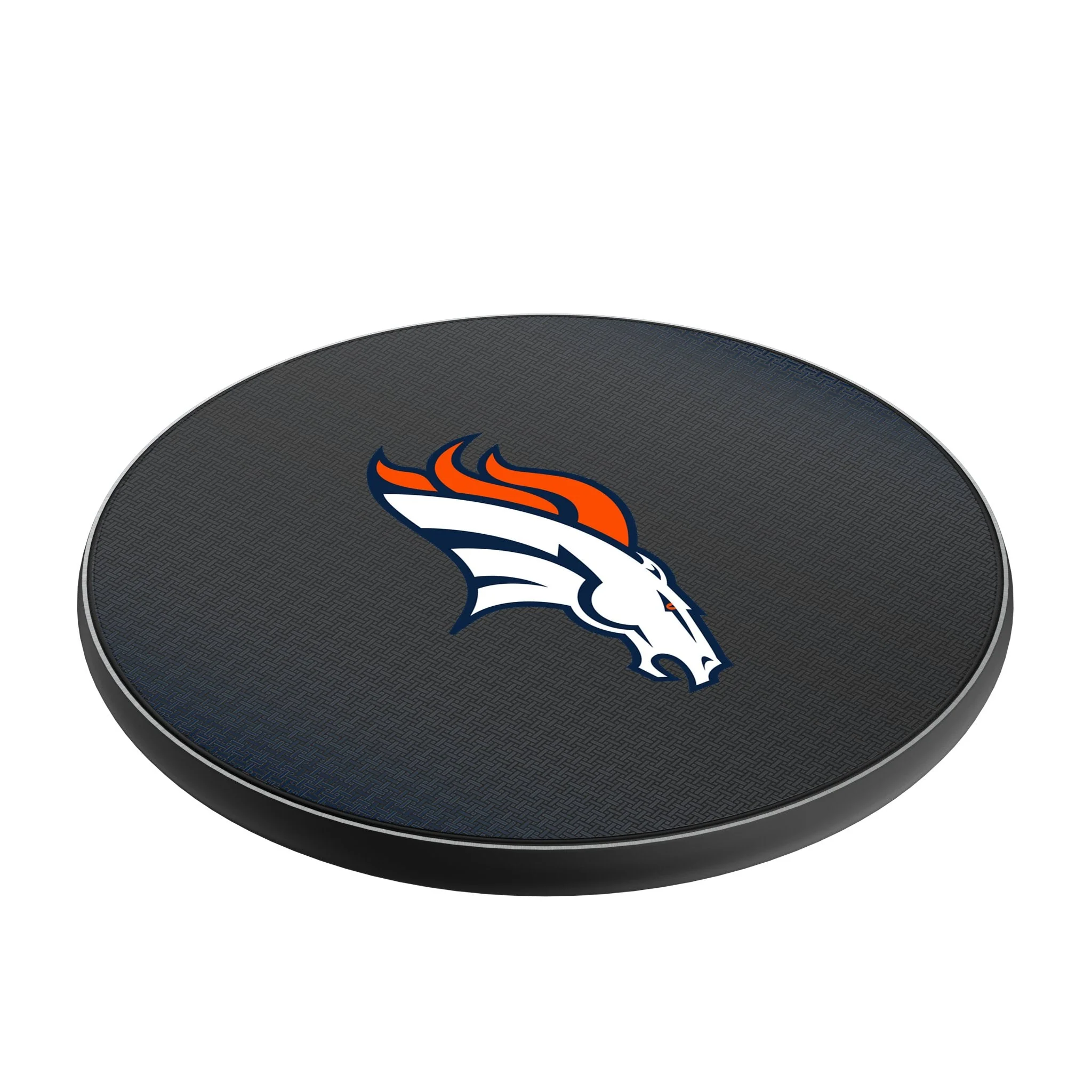 Denver Broncos Linen 15-Watt Wireless Charger - Image 2