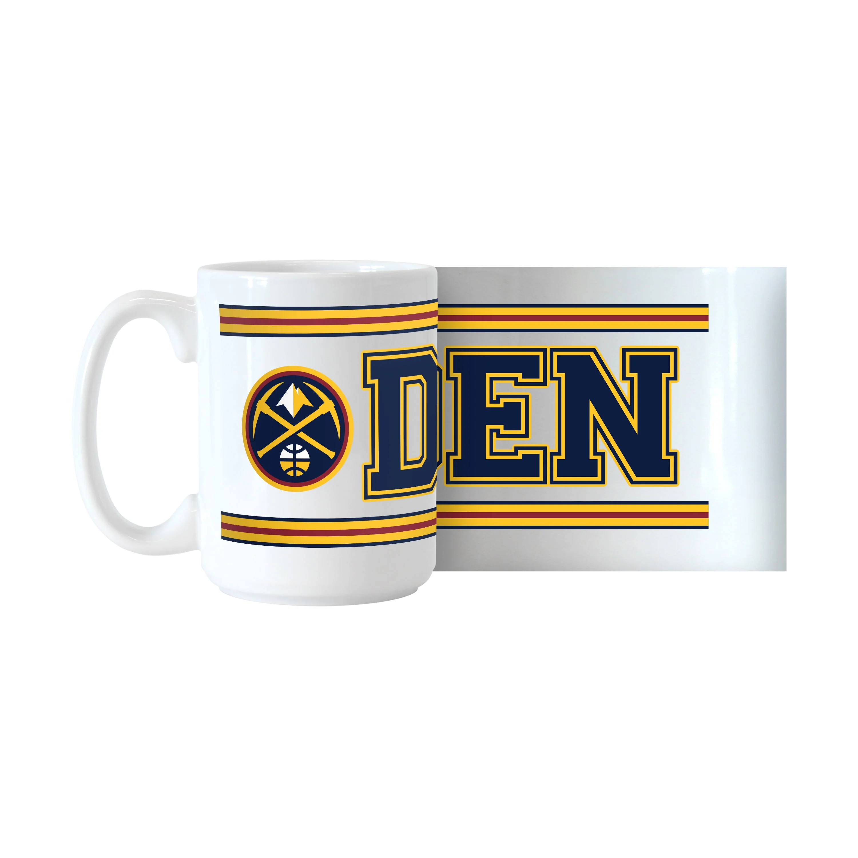 Denver Nuggets 15oz Overtime Stripe Sublimated Mug - Image 2