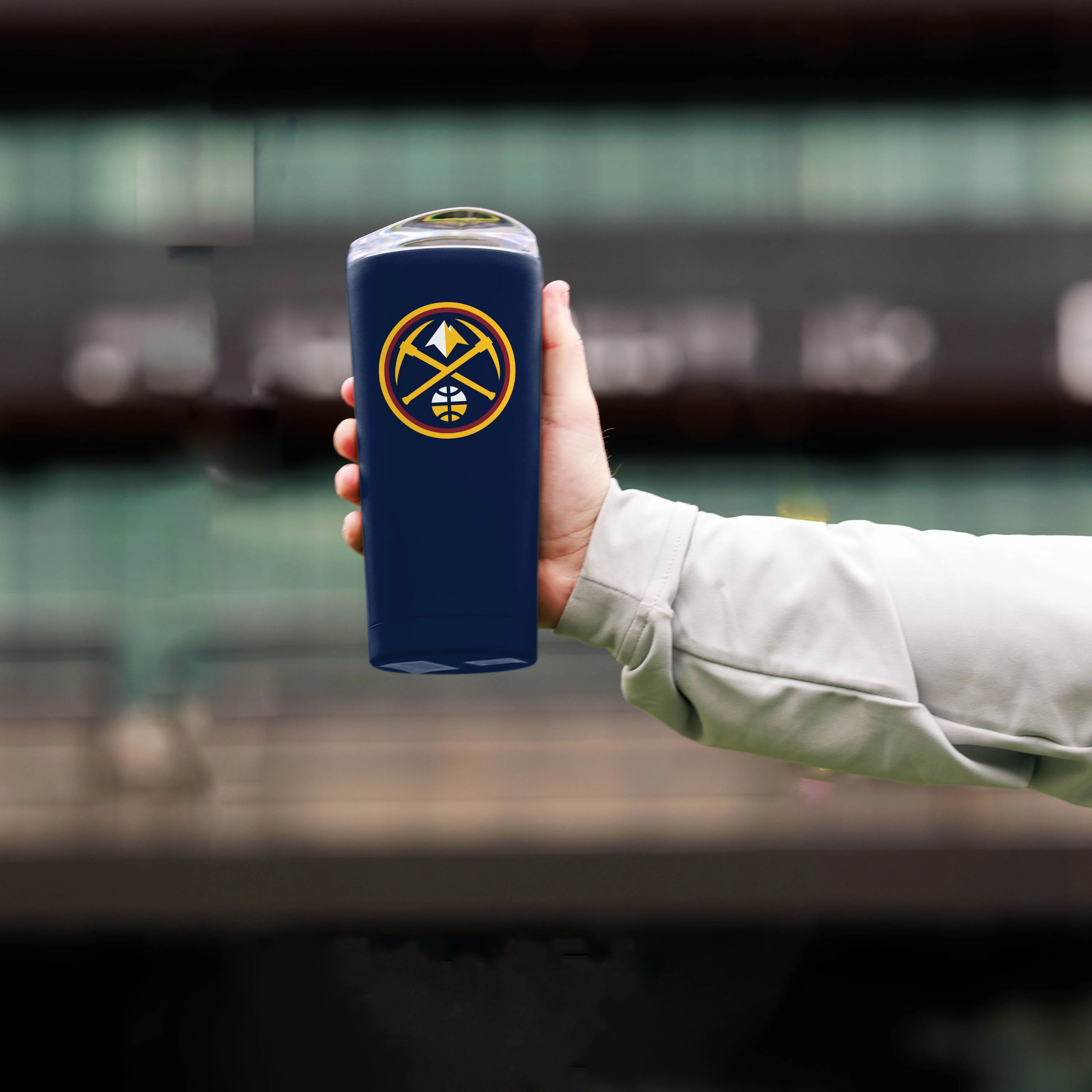 Denver Nuggets 20oz Flipside Powder Coat Tumbler - Image 3