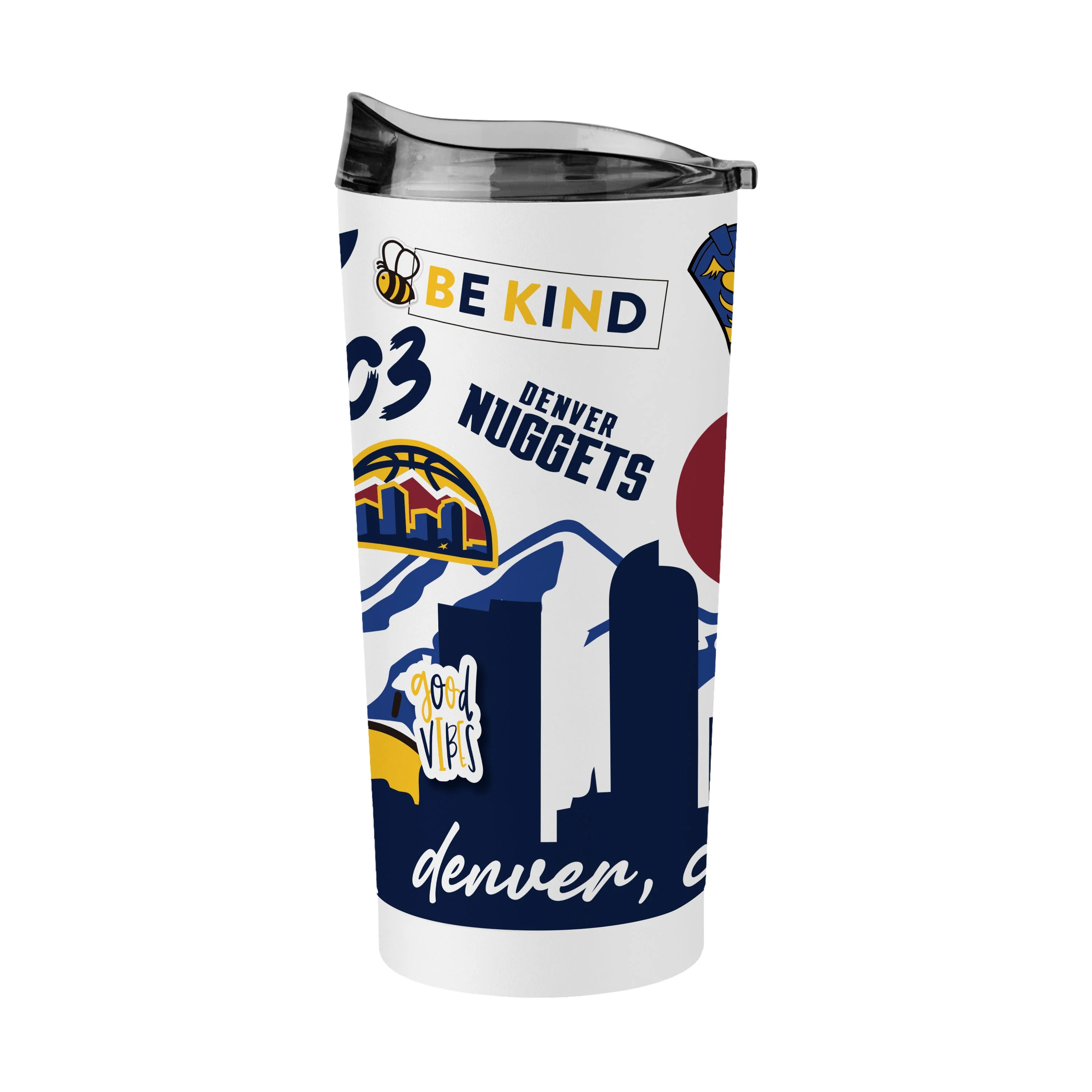 Denver Nuggets 20oz Native Powder Coat Tumbler
