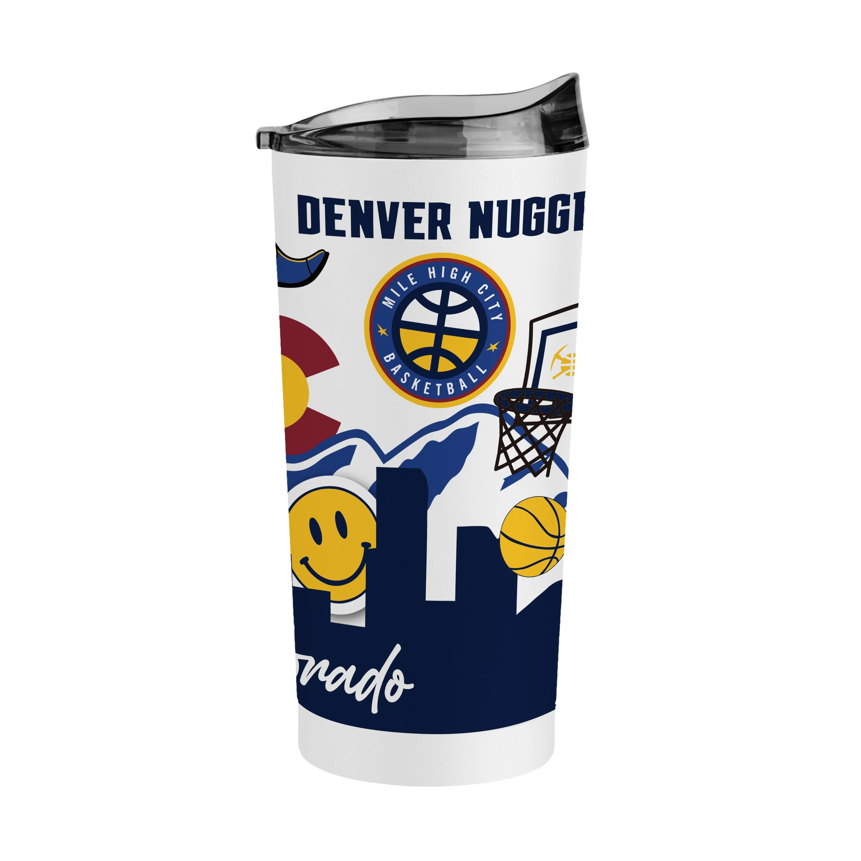 Denver Nuggets 20oz Native Powder Coat Tumbler - Image 2