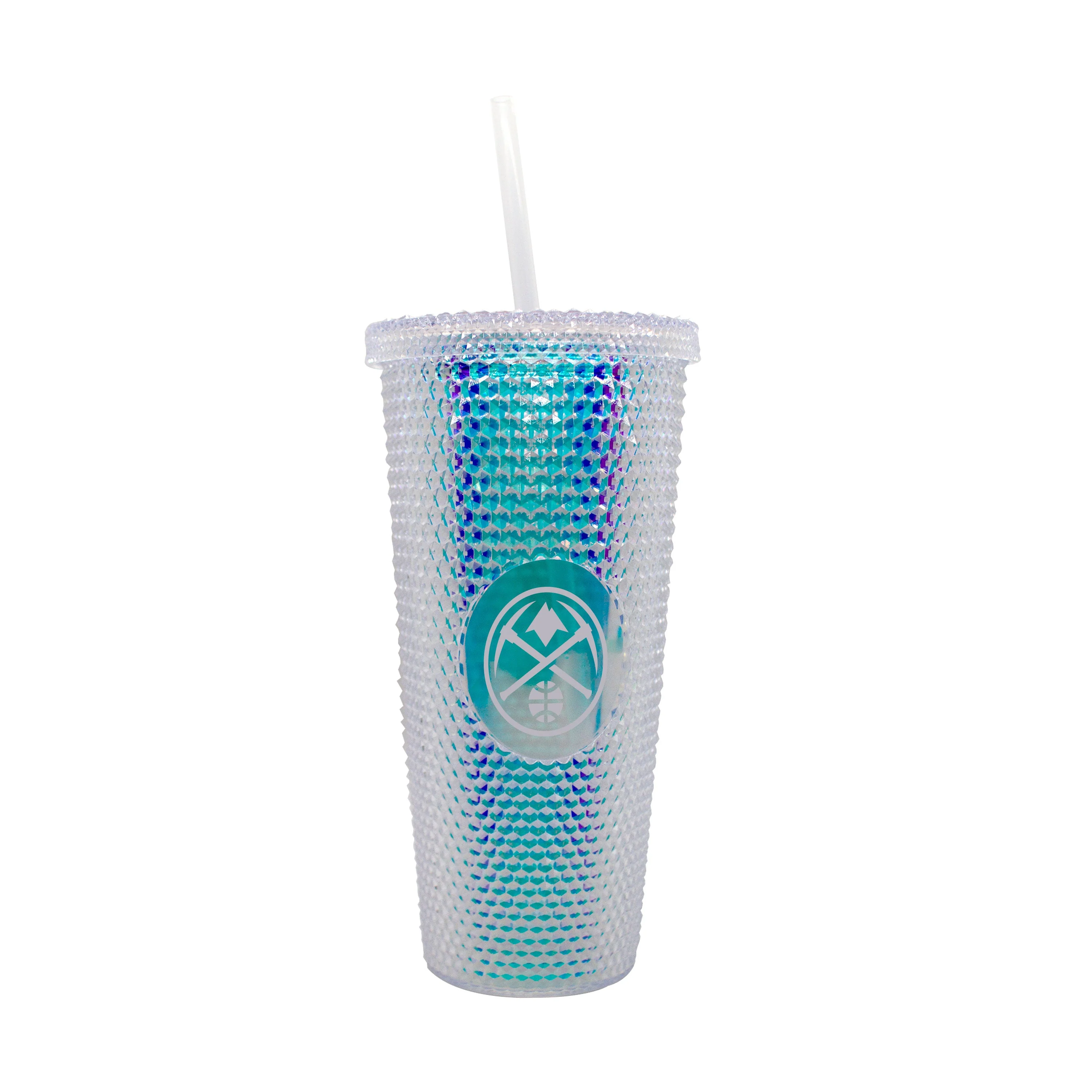 Denver Nuggets 24oz Iridescent Studded Tumbler