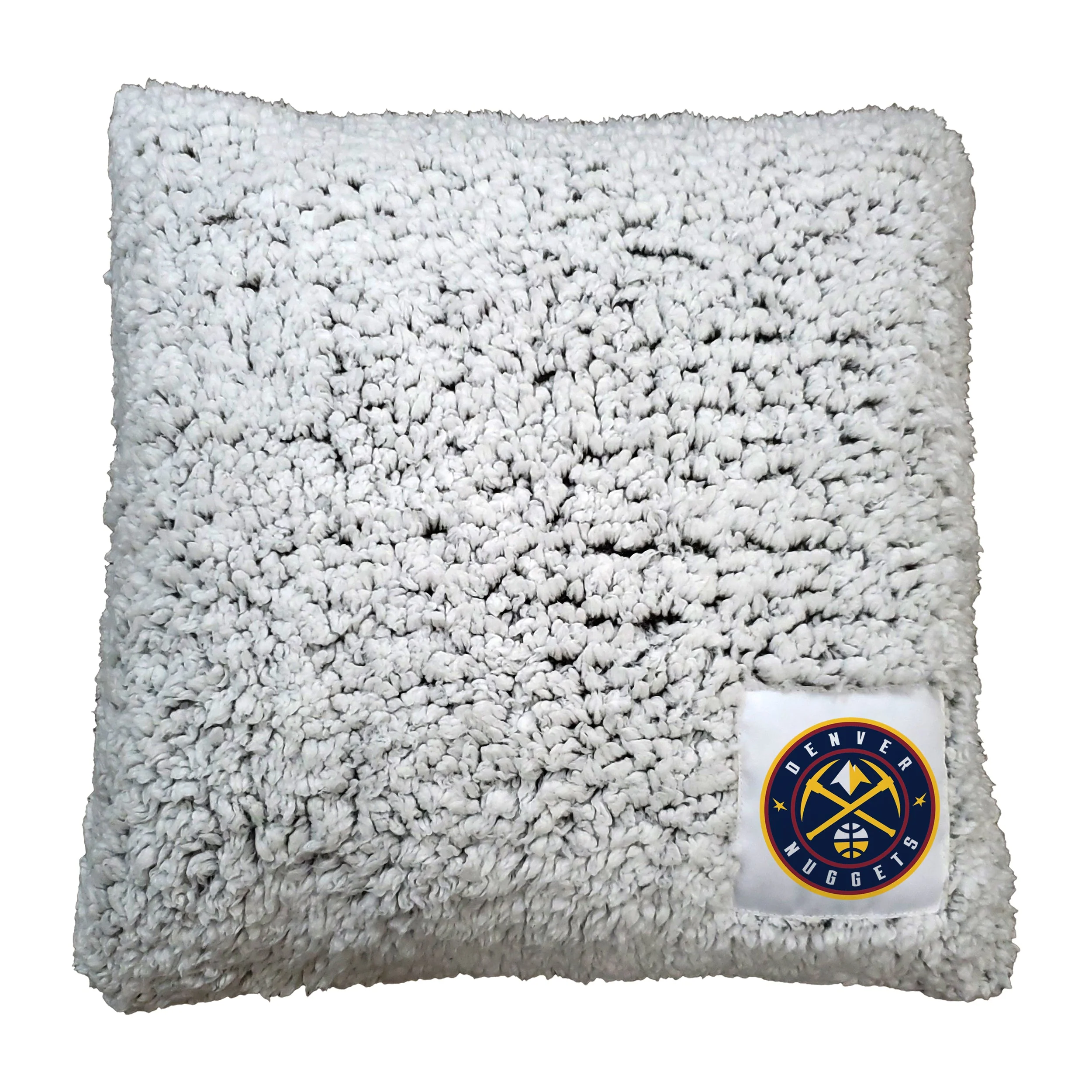 Denver Nuggets Frosty Throw Pillow