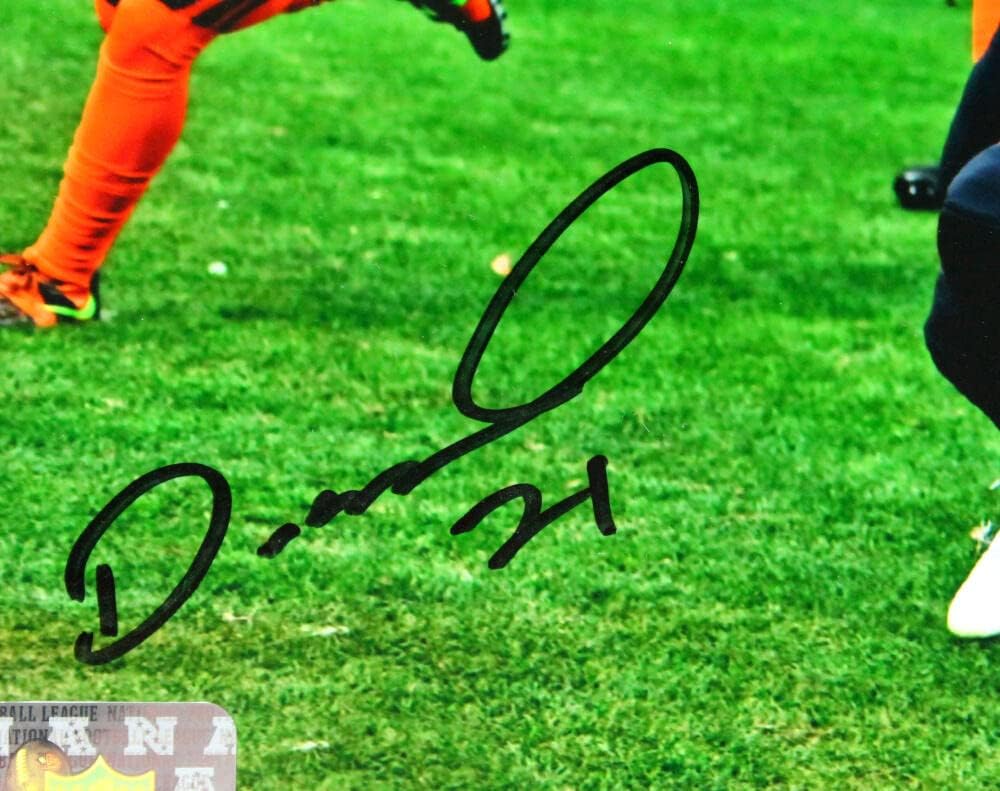 Denzel Ward Autographed Cleveland Browns 8x10 TD Photo-Beckett W Hologram *Black - Image 2