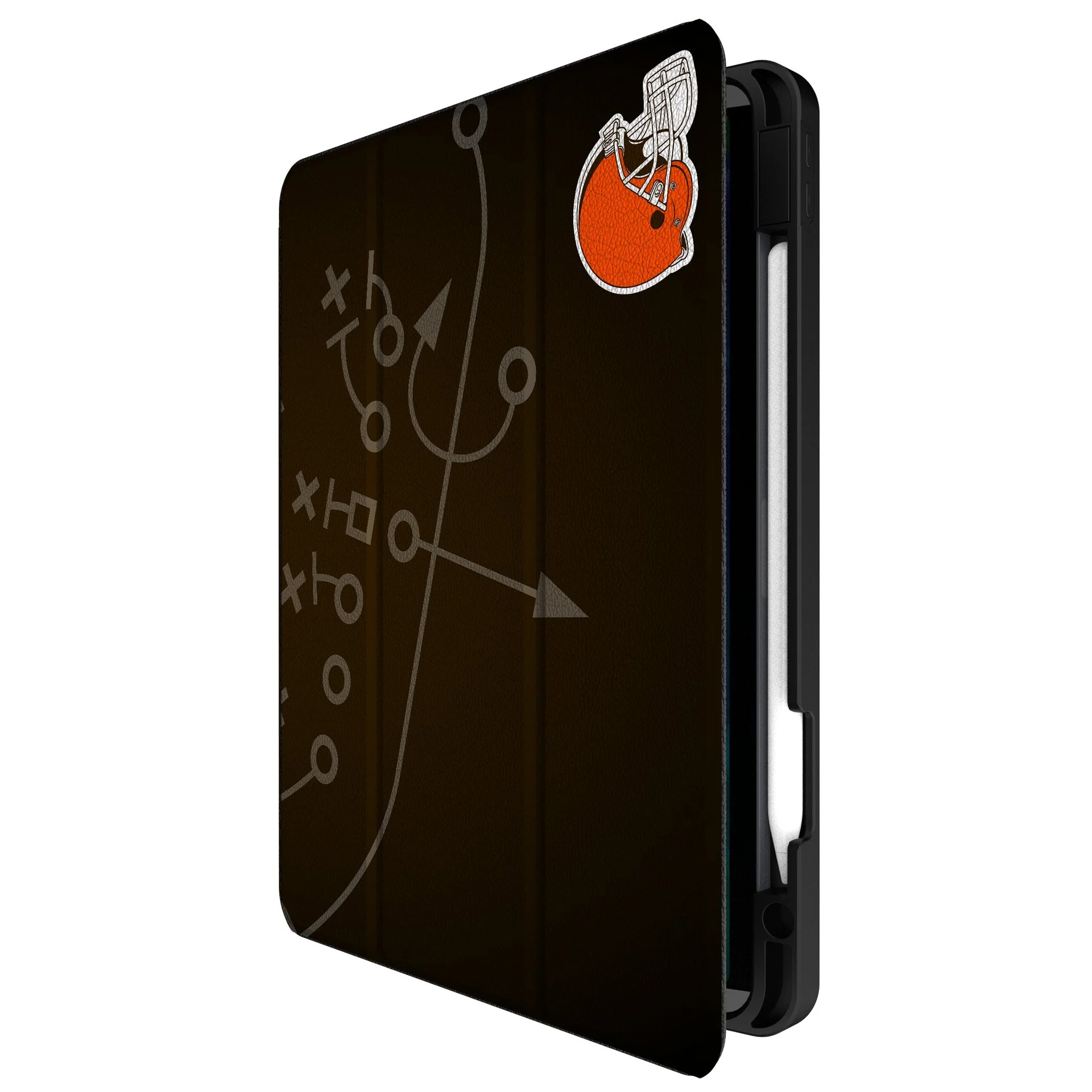 Denzel Ward Cleveland Browns 21 Ready Tablet Case for Apple iPad - Image 2