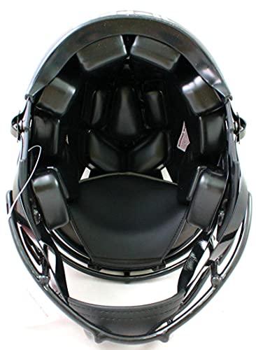 Derek/TJ/JJ Watt Signed Wisconsin Badgers Eclipse Speed Authentic Helmet- JSA W Auth Silver - Image 2