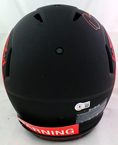 Derrick Brooks Signed Bucs Authentic Eclipse Speed FS Helmet w HOF-Beckett WRed - Image 3