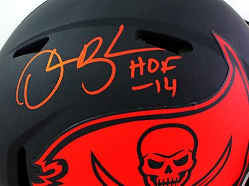 Derrick Brooks Signed Bucs Authentic Eclipse Speed FS Helmet w HOF-Beckett WRed - Image 5