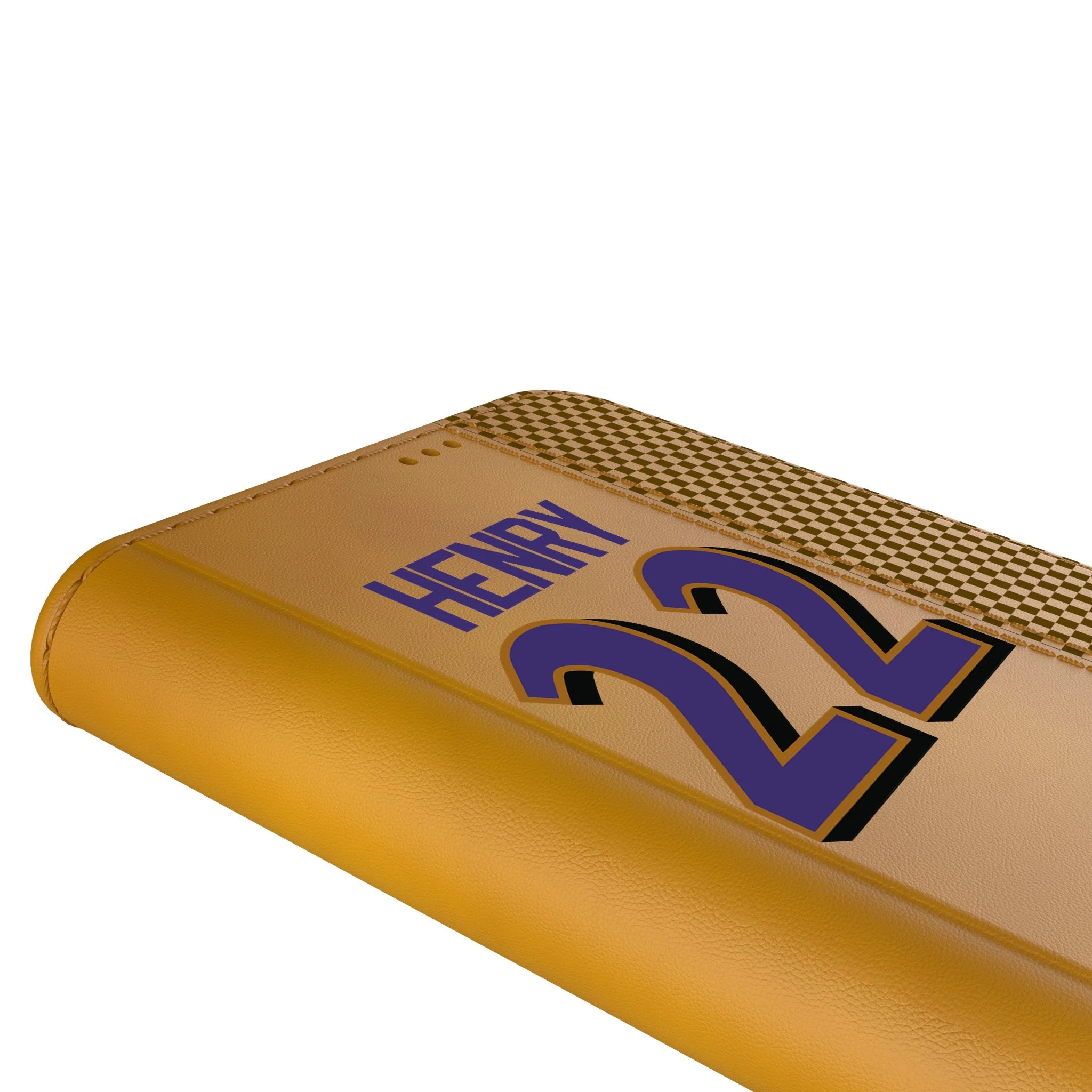Derrick Henry Baltimore Ravens 22 Game Tactic Folio Phone Case for Apple iPhone - Image 5