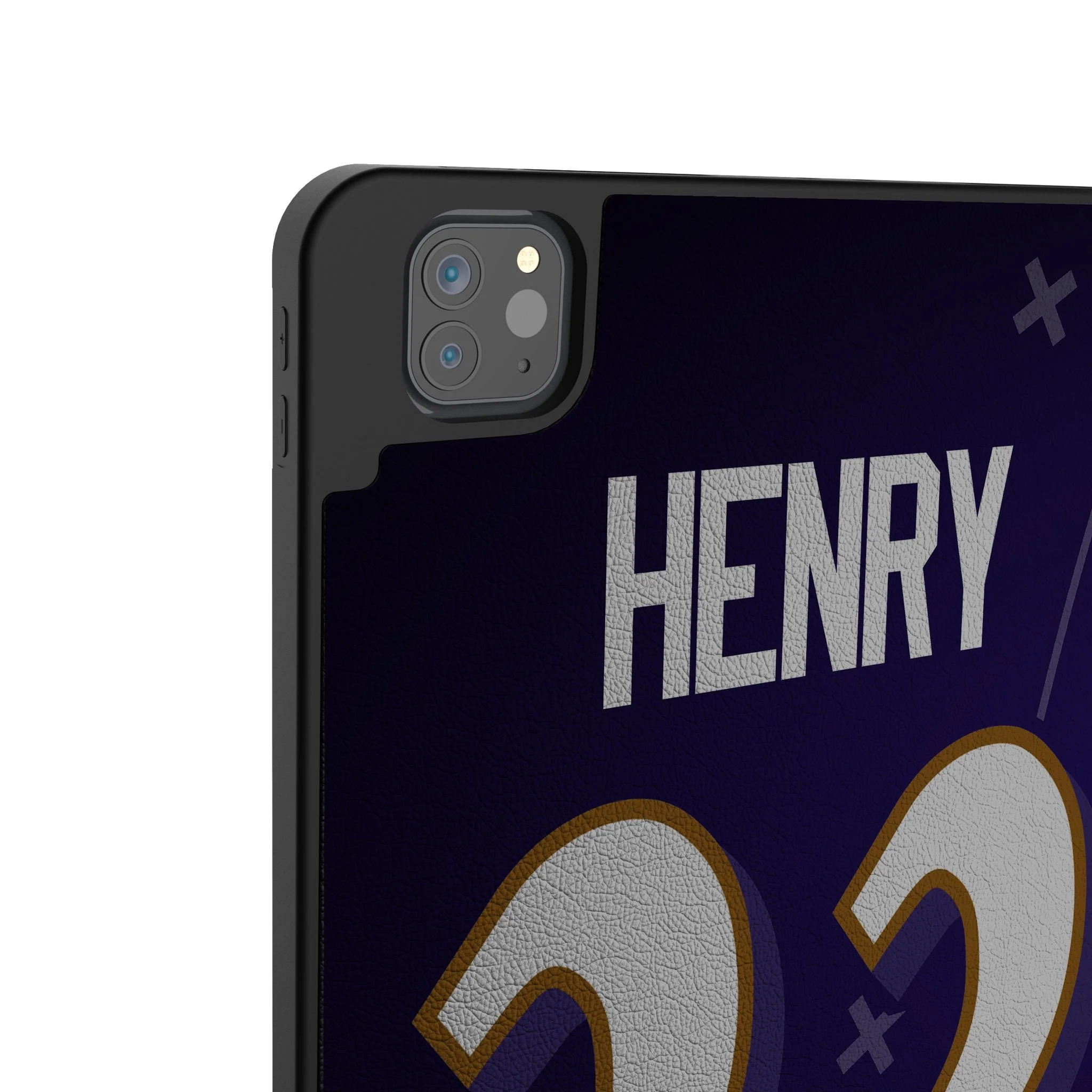 Derrick Henry Baltimore Ravens 22 Ready Tablet Case for Apple iPad - Image 3