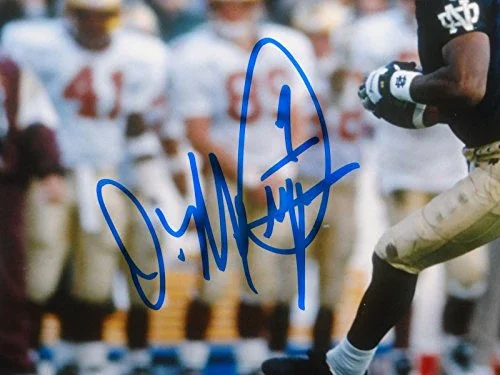 Derrick Mayes Autographed 8x10 Horizontal Running Photo- JSA W Authenticated - Image 2