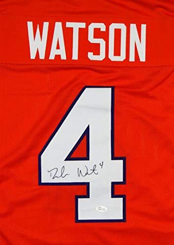 Deshaun Watson Autographed Orange College Style Jersey- JSA W Authenticated 4 - Image 2
