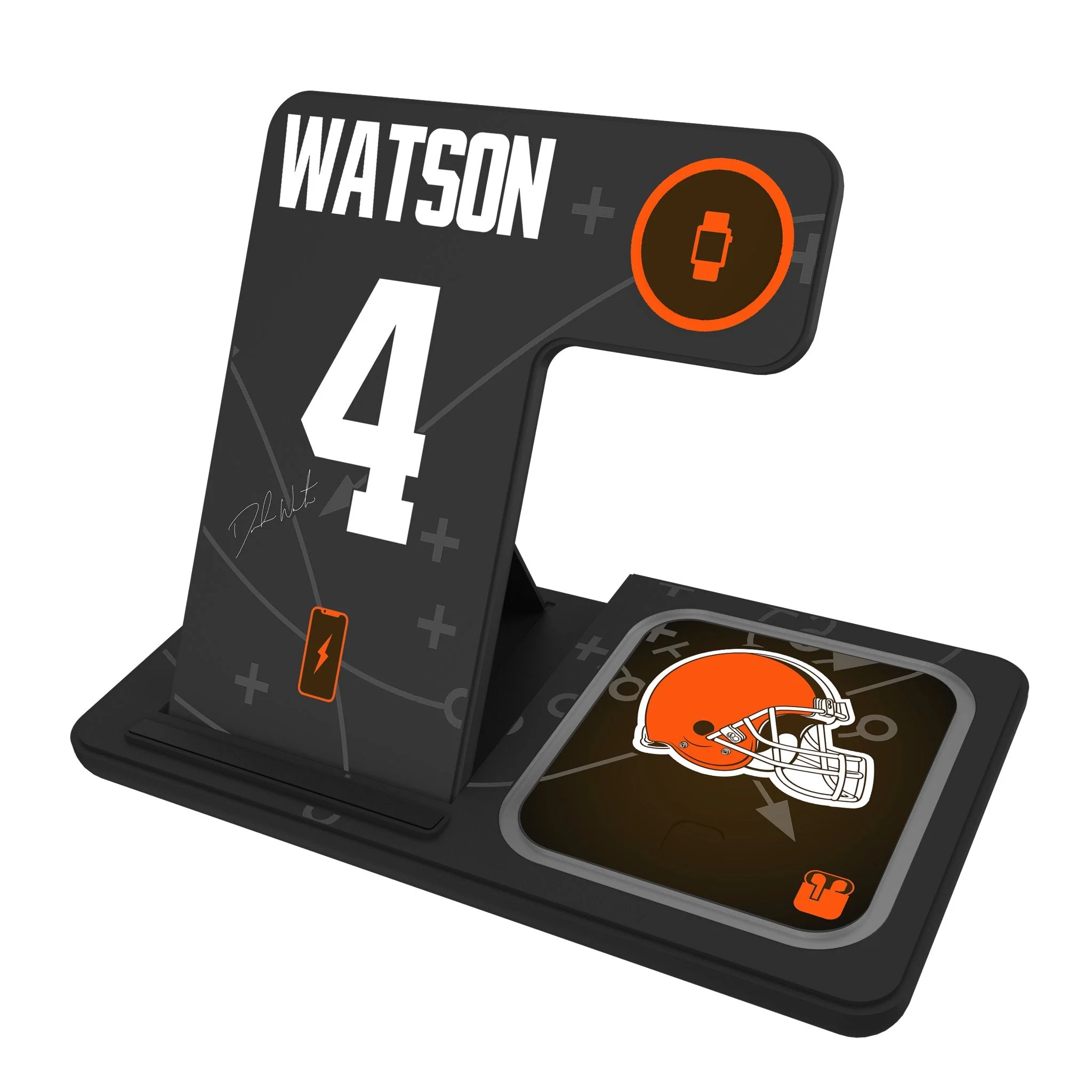 Deshaun Watson Cleveland Browns 4 Ready 3 in 1 Charging Station