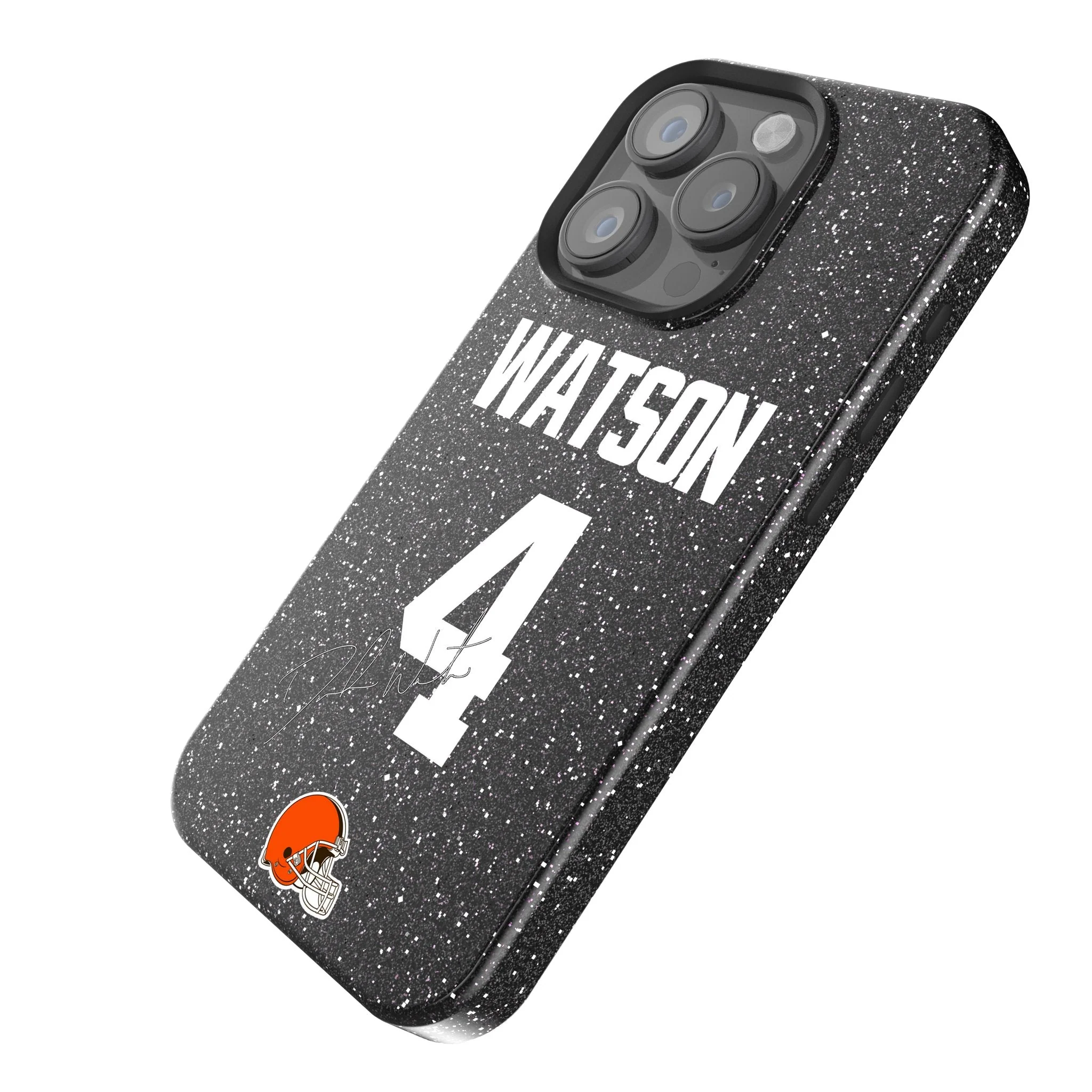 Deshaun Watson Cleveland Browns 4 Ready Bling Phone Case - Image 2
