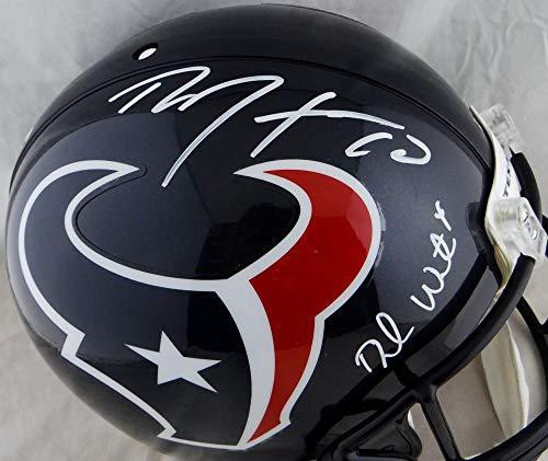 Deshaun Watson DeAndre Hopkins Autographed Houston Texans F/S Proline Helmet - JSA W Auth White - Image 2
